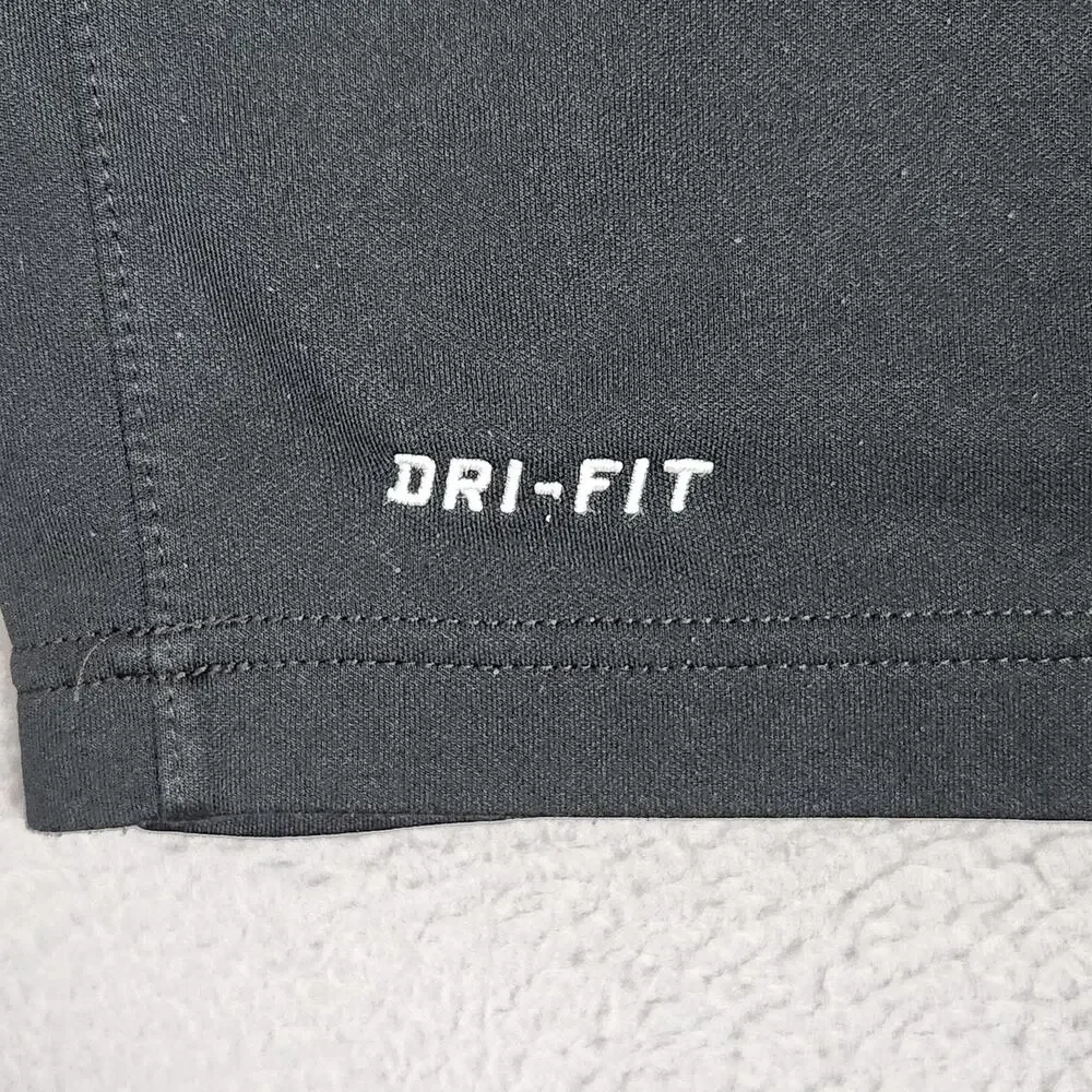 Nike Dri-FIT Authentic Soccer Pullover Mens Small Black 1/4 Zip Long Sleeve